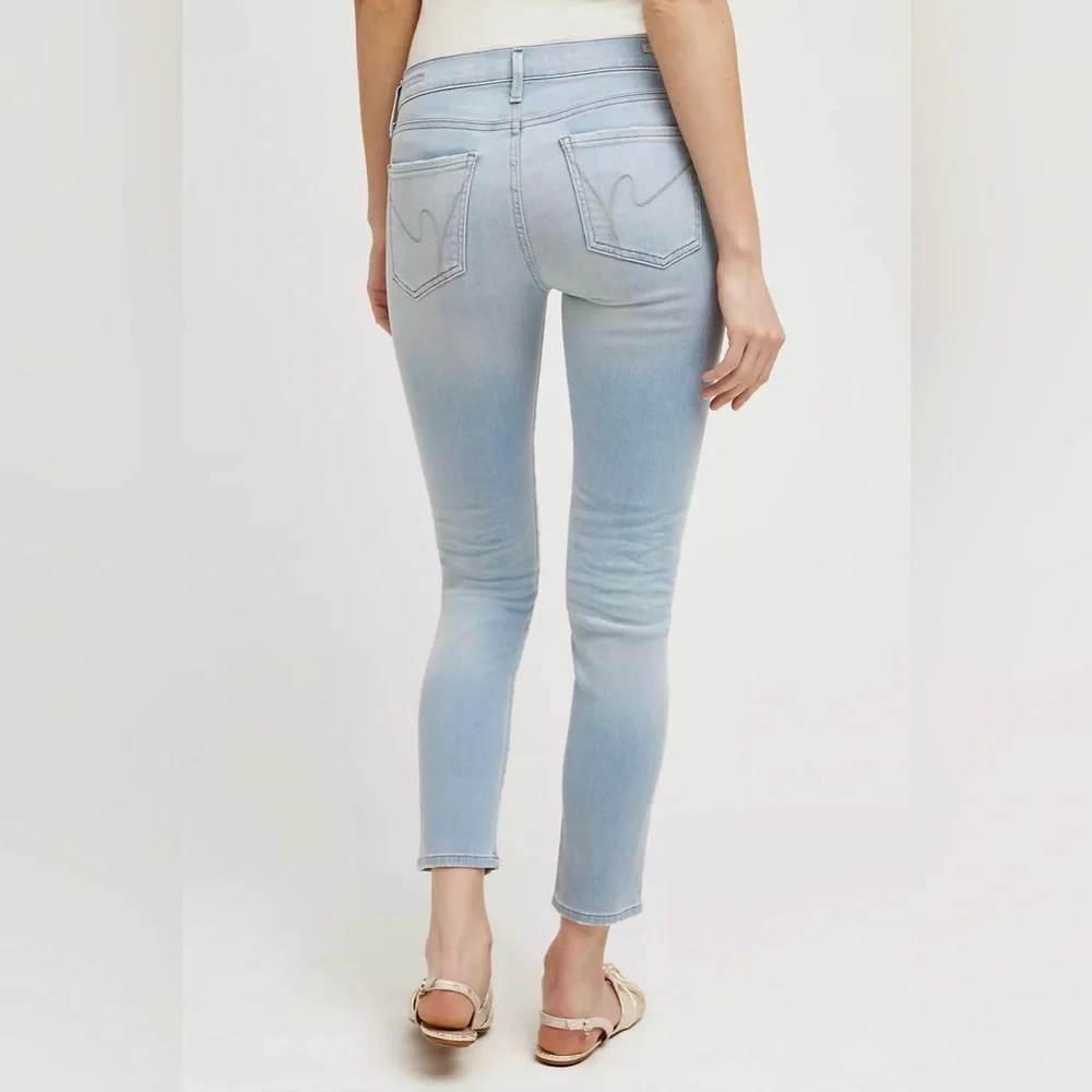 Citizens of Humanity 26 Light Dusted‎ Avedon Skinny Ankle Jeans Anthropologie